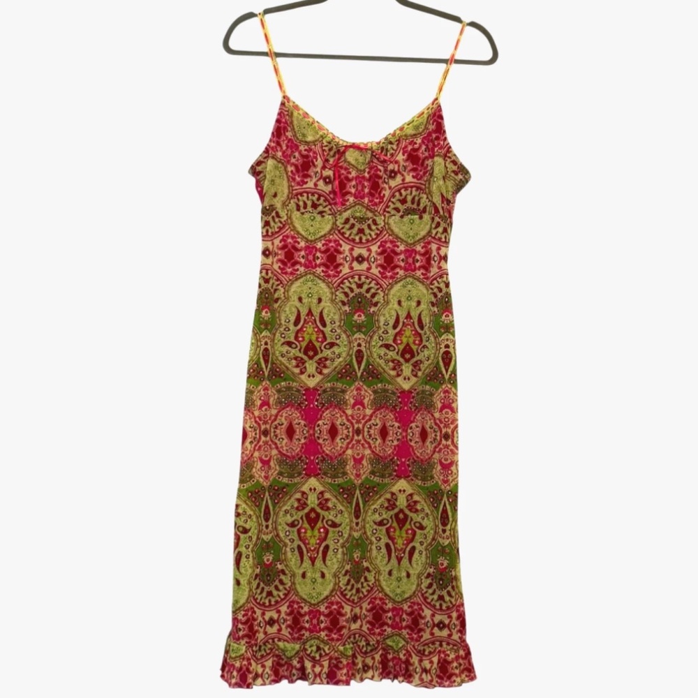 Vintage Windsor Midi Slip Dress Size‎ Medium Deadstock Fairy Y2K